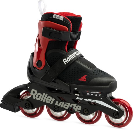 MICROBLADE FREE Inline Skate 2022 black/red 33-36,5