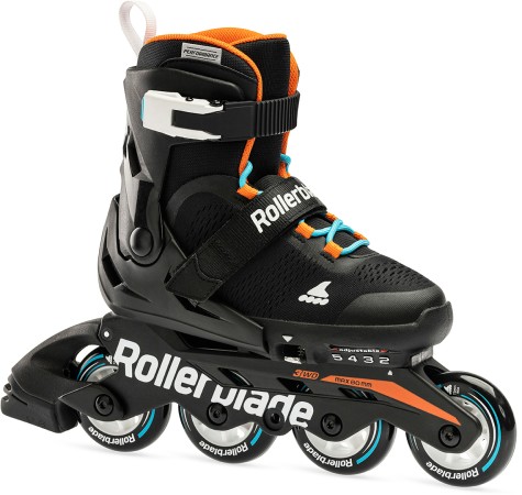 MAXX Inline Skate 2022 black/orange 33-36,5