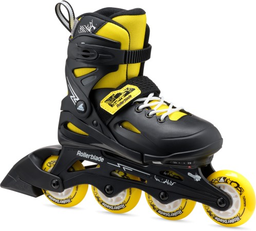 FURY Inline Skate 2025 black/yellow 