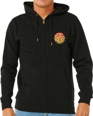 WETTIE PASSAGE ICON Zip Hoodie 2026 black/black 