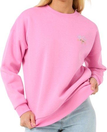 HIBISCUS DIAMOND HERITAGE CREW Sweater 2025 pink 