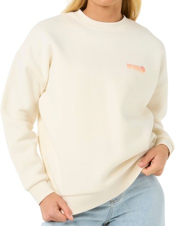 OCEAN TECH HERITAGE CREW Sweater 2025 bone 