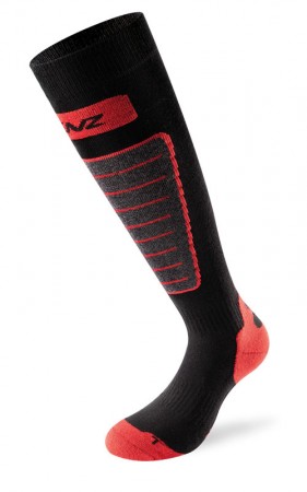 SKIING 1.0 Socks 2024 black/grey/red 