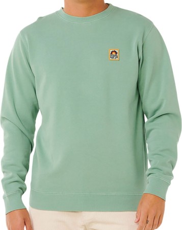 PACIFIC RINSE PATCH CREW Sweater 2026 aloe 