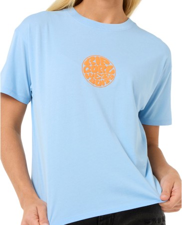 ICONS OF SURF RELAXED T-Shirt 2025 mid blue/orange 