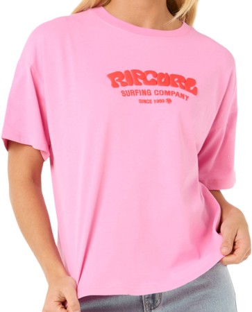 SURF PUFF RELAXED T-Shirt 2025 pink 