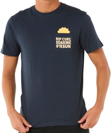 SUN SOAKER POCKET T-Shirt 2025 dark navy 