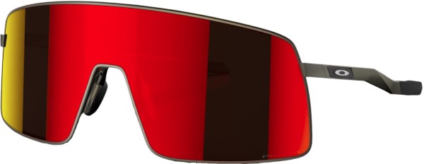 SUTRO TI Sonnenbrille satin carbon/prizm ruby 