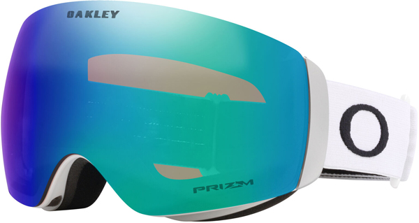 FLIGHT DECK M Goggle 2025 matte white/prizm argon iridium 