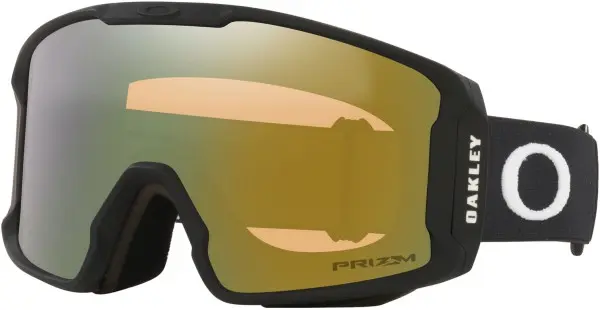 LINE MINER M Schneebrille 2026 matte black/prizm sage gold 