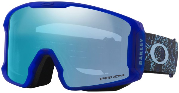 LINE MINER M Goggle 2025 crystal blue cell/prizm snow sapphire iridium 