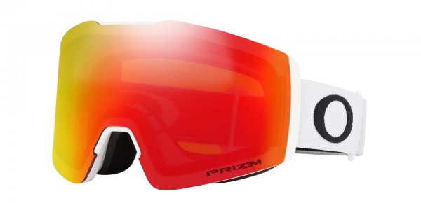 FALL LINE M Schneebrille 2025 matte white/prizm torch 