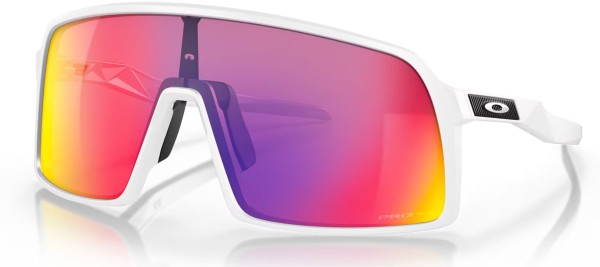 SUTRO Sunglasses matte white/prizm road 