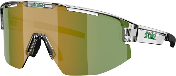 MATRIX Sonnenbrille 2026 transparent white/green 