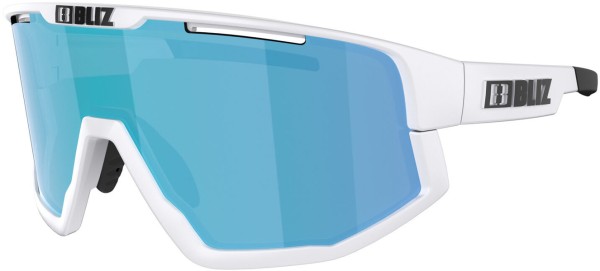 FUSION Sonnenbrille 2024 matt white/photochromic brown blue multi 