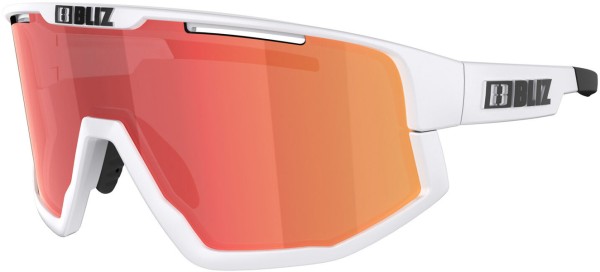 FUSION Sunglasses 2025 matt white/smoke red multi 