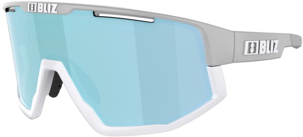 FUSION Sonnenbrille 2025 matt light grey/smoke ice blue multi 