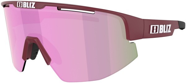 MATRIX SMALL Sonnenbrille 2024 matt burgundy/brown rose multi 