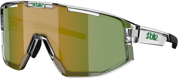 FUSION SMALL Sonnenbrille 2026 transparent white/green 