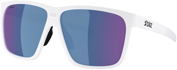 A001 Sunglasses 2025 matte white/blue 