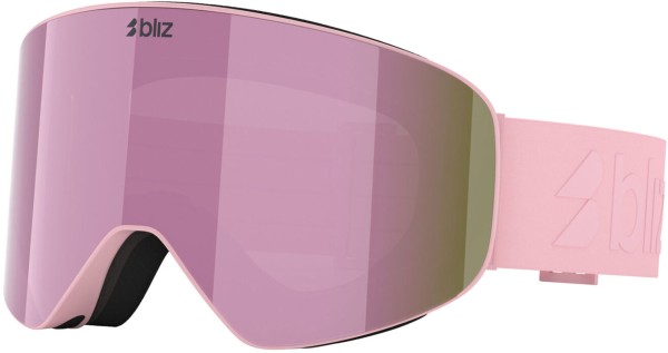 FLOW Schneebrille 2026 matte pink/brown pink multi 