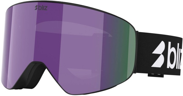 FLOW Schneebrille 2026 matte black/brown purple multi 