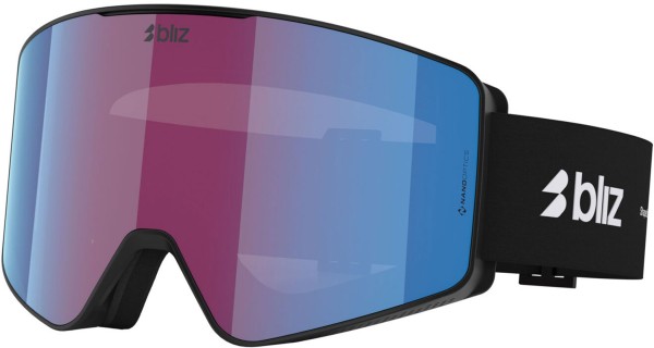 G001 Schneebrille 2026 matte black/n_o_n violet & blue 
