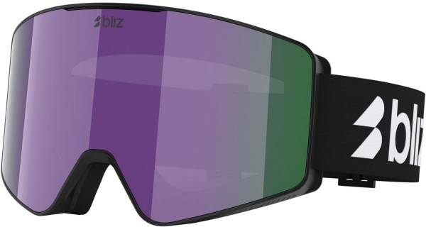 G001S Schneebrille 2026 matte black/brown purple multi 