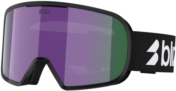 G002 Schneebrille 2026 matte black/brown purple multi 