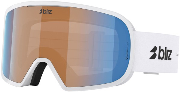 G002 Schneebrille 2026 matte white/n_o_n orange & blue 