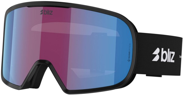 G002 Schneebrille 2026 matte black/n_o_n violet & blue 