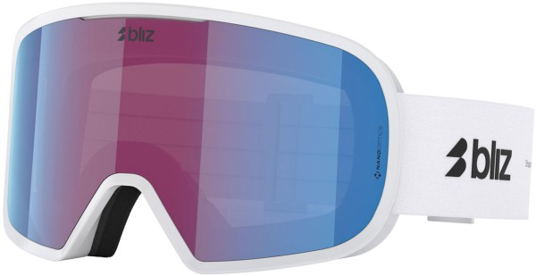 G002S Schneebrille 2026 matte white/n_o_n violet & blue 
