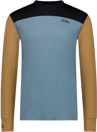 YOTEI MERINO Longsleeve 2026 goblin blue/toffee/black 