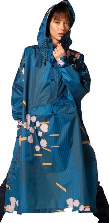 JAPANESE BLOSSOM Regenponcho 