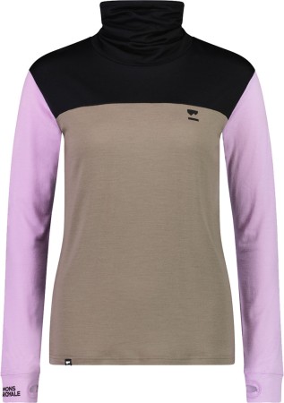 YOTEI HIGH NECK WOMEN Longsleeve 2024 orchid dawn 