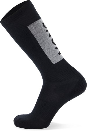 ATLAS SNOW MERINO Socken 2025 black 