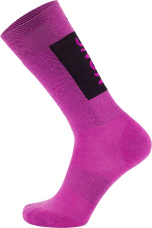 ATLAS SNOW MERINO Socken 2026 purple bolt 