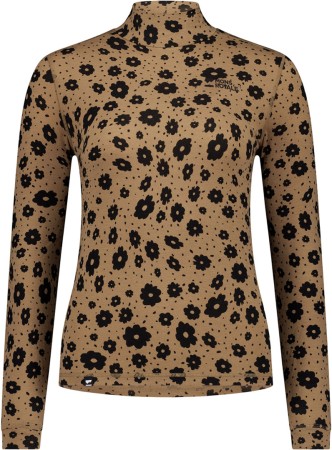 CASCADE MERINO MOCK NECK WOMEN Longsleeve 2026 aoraki lily toffee 