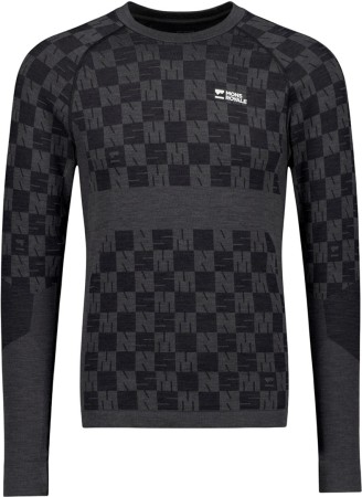 ASCENDER MERINO Longsleeve 2026 forged iron/black 