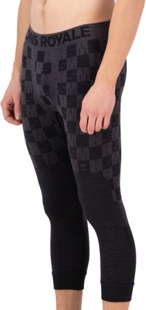 ASCENDER MERINO 3/4 Hose 2026 forged iron/black 