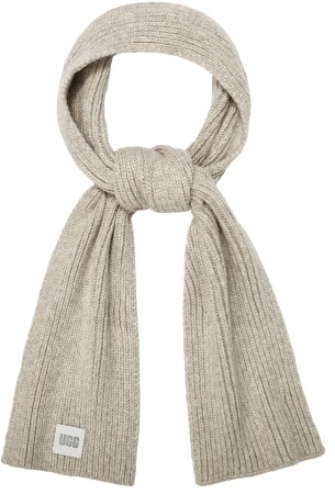 CHUNKY RIB Scarf 2025 light grey 