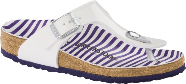 GIZEH KIDS SLIM Sandal 2020 nautical stripes white 