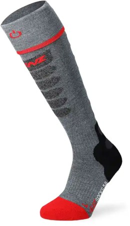 HEAT 5.1 SLIM FIT Socken 2023 grey/red 