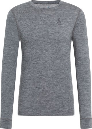 MERINO 200 WARM Longsleeve 2025 odlo steel grey melange 