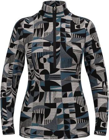MERINO HERITAGE WOMEN Fleece 2025 provincial blue/black 
