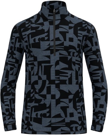 MERINO HERITAGE Fleece 2025 provincial blue/black 