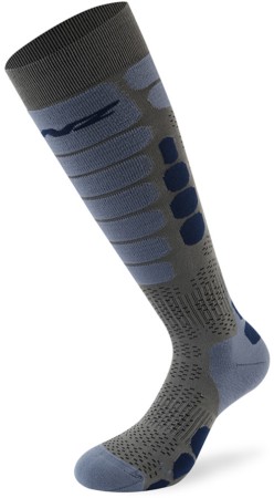 SKIING 5.0 Socken 2024 grey/blue 