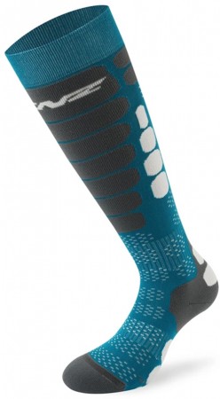 SKIING 5.0 Socken 2024 petrol/grey 