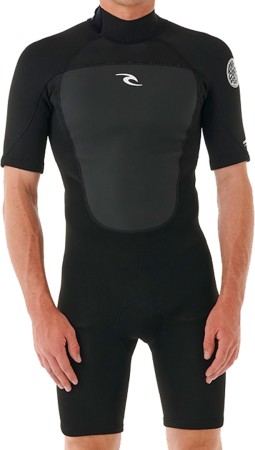 OMEGA 2MM BACK ZIP Shorty 2025 black 