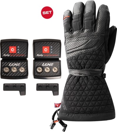 HEAT 6.0 WOMEN Glove 2026 incl. LITHIUM RCB 1400 Pack USB-C 